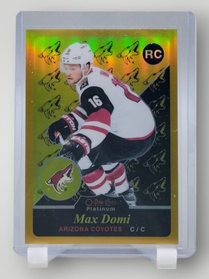 2015-16 O-Pee-Chee Platinum #R85 Max Domi Retro Orange Rainbow #/49